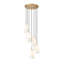 Lustre 5 lumières Ceinture-100157003-100157007