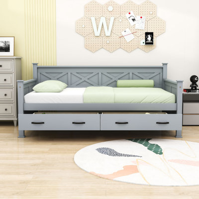 Lustick Twin Daybed with Drawers