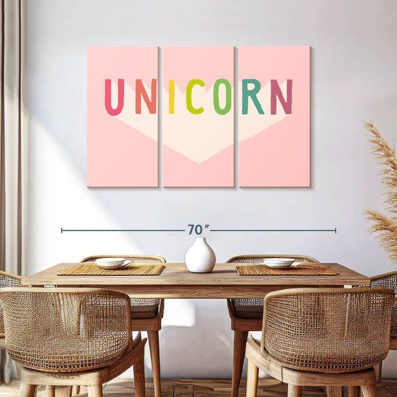 Tergel Unicorn Superhero, 36" H x 57" W