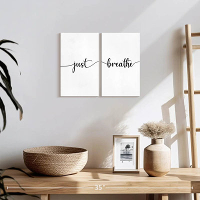 Zen Just Breathe 2 pièces