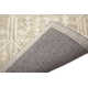 Arcuri Floral Handmade Tufted Wool Beige Area Rug