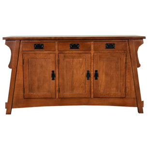 55'' Solid Wood Console Table