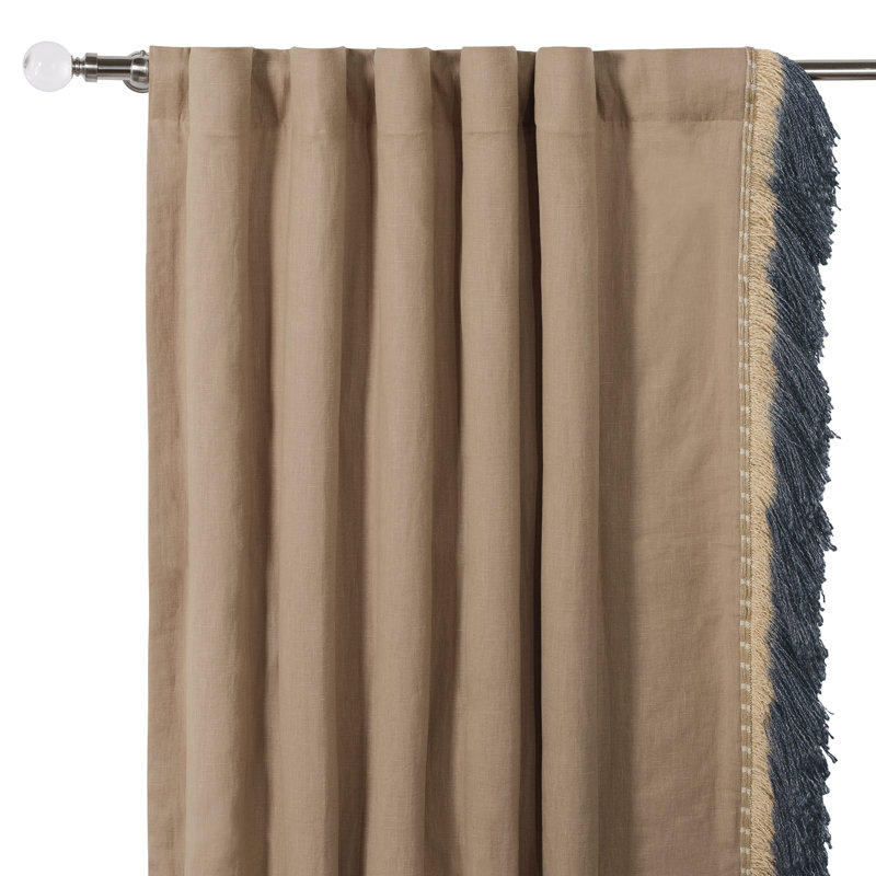 Midori Room Darkening Curtain, Left, 48" W x 96" L