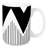 Hovey Abstract Chevron Coffee Mug