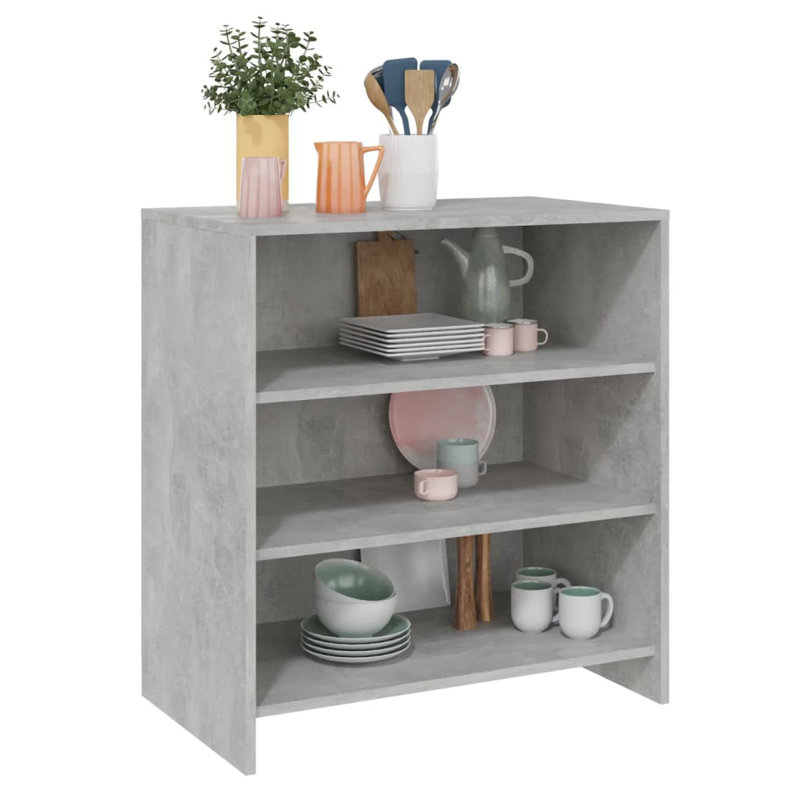 Gellman 70cm Sideboard, Concrete Grey