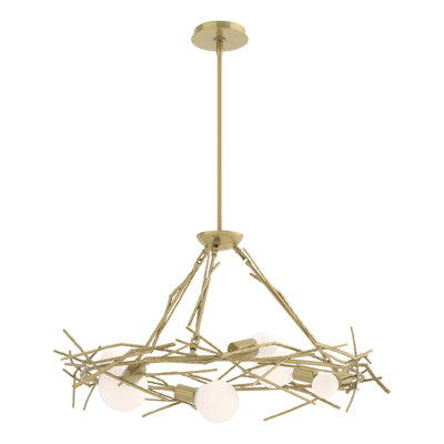 Chandeliers sphériques Spoutnik 6 lumières Brindille