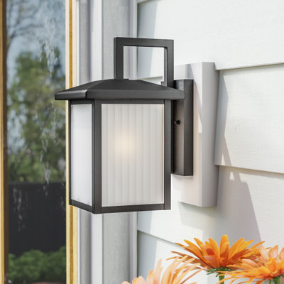 Lanterne murale d’extérieur 1 lumière h 10,75 po Cherryville