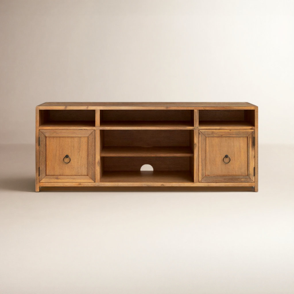 Elin 65'' Media Console, Natural