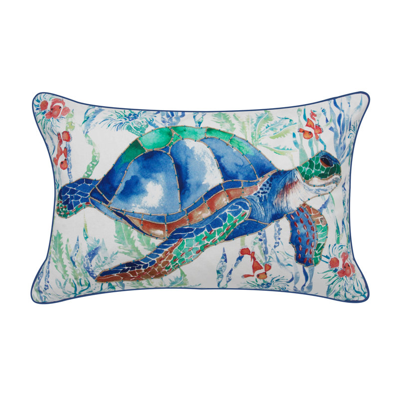 C&F Home Nautical Turtle Pillow - Thumbnail 3