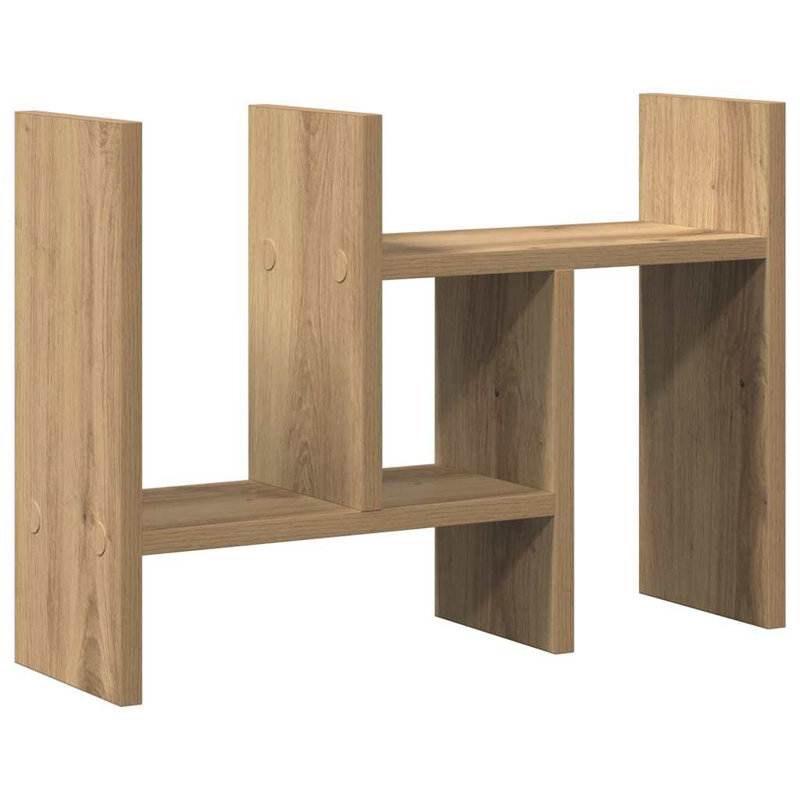 Manufactured Wood Desk Organiser, Artisan Oak