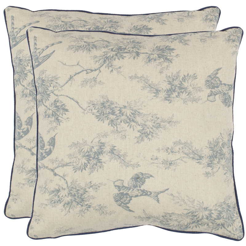 Norah Throw Pillow, Blue