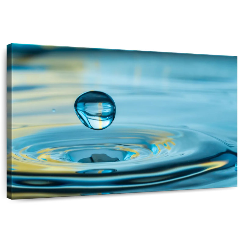 Alvord Water Droplet Splash, 20" H x 30" W