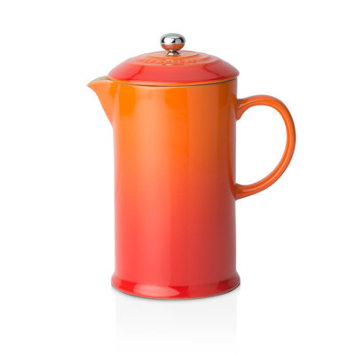 Le Creuset Stoneware Cafetiere with Metal Press