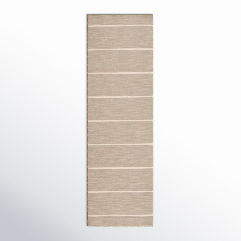 Creekmont Wool Striped Indoor Rug, Runner 2'6" x 8'