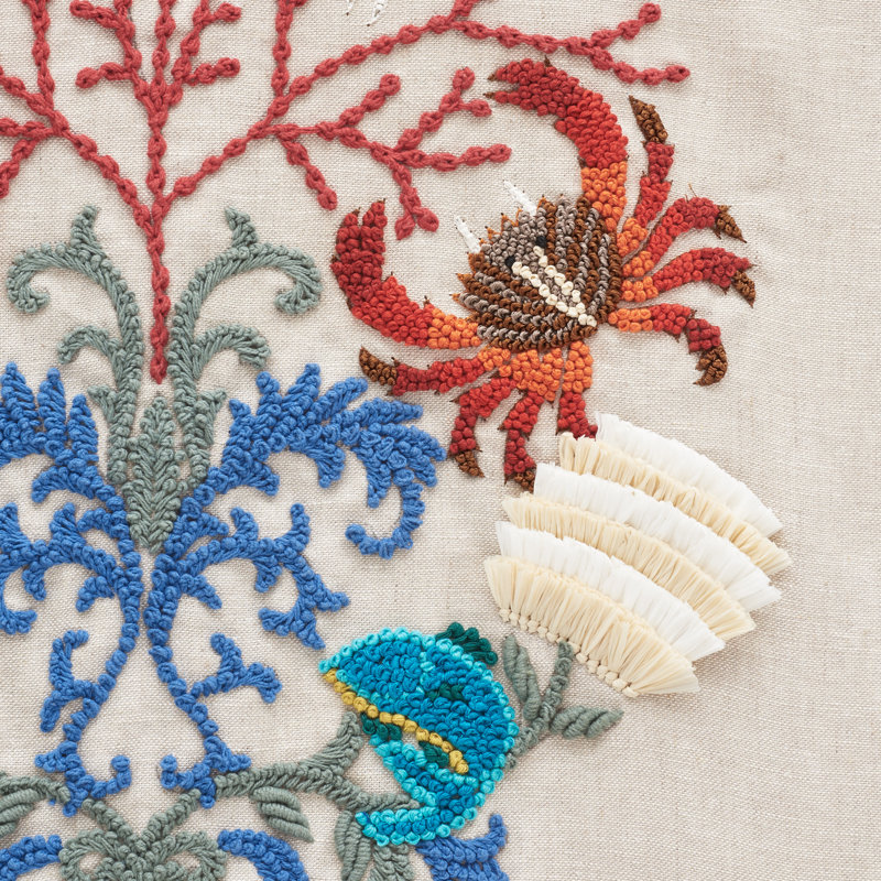 Tissu sous la mer