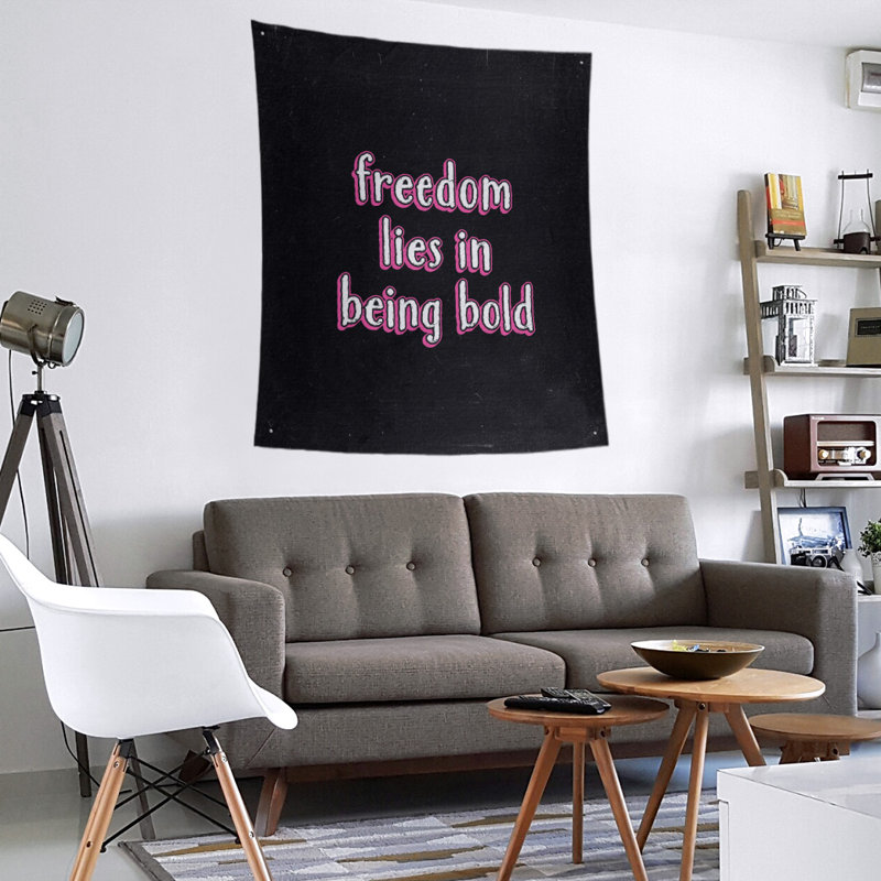 Tapisserie tableau noir en polyester en gras, H 27,5 po x l 37,5 po, Rose