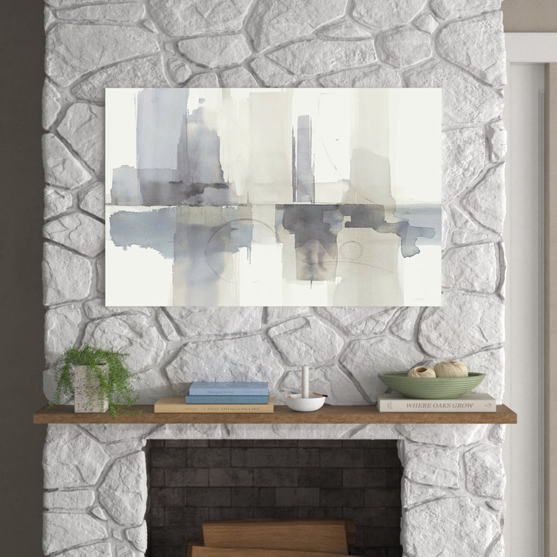 1 Piece Wall Art on Canvas, 93.98 cm H x 93.98 cm W x 1.91 cm D, No Frame