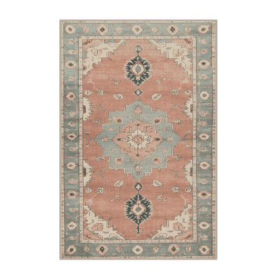 Machine Washable Afyon Beige Area Rug