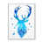 Cadre flottant blanc