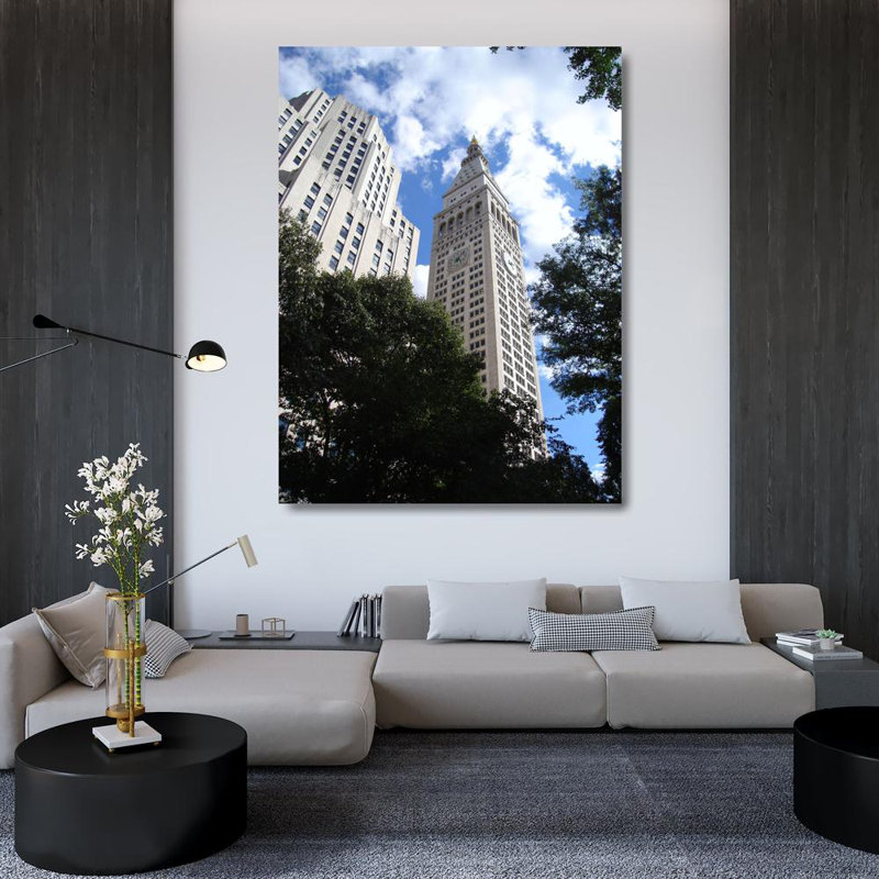 New York City Met Life Tower, H 48 po x l 36 po