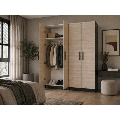 Nitra 4 Door Wardrobe