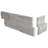 Stonecrest 6 in. x 18 in. Multi Finish Marble Ledger Corner Wall Tile-91943256