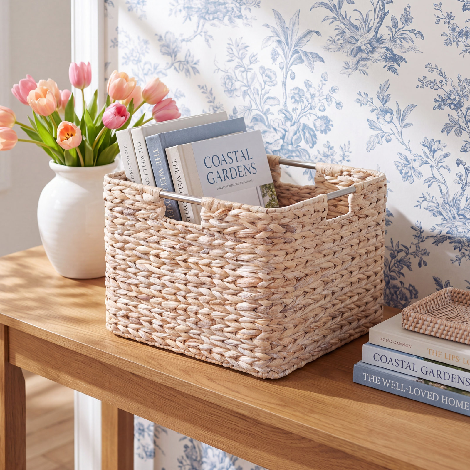 Decorative Basket 1, Beige