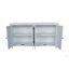 Armoire d'appoint 60 "avec 4 portes, buffet en bois rustique - armoire polyvalente avec rangement pour l'armoire chic