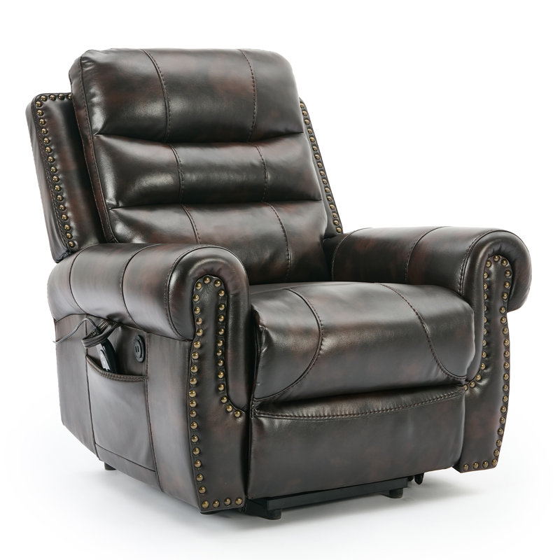 37.4" W Power Lift Recliner Chair For Elderly with Massage Heating & USB