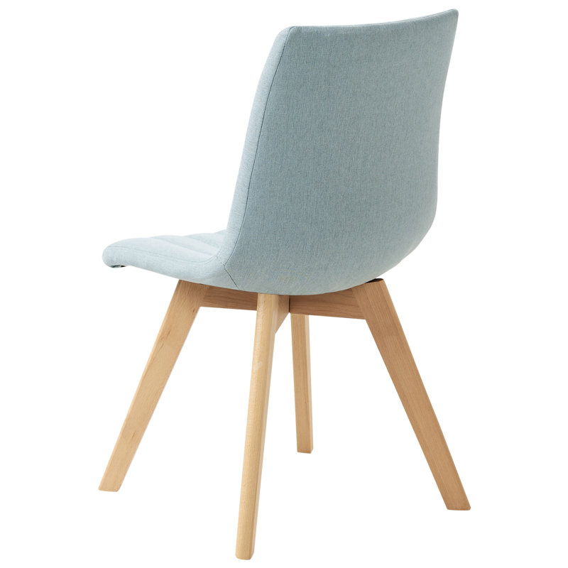 Set of 2 Dining Chairs CALGARY II Fabric , Blue