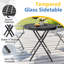 Table d'appoint d'extérieur pliante ronde en verre-2065053540-2065053542