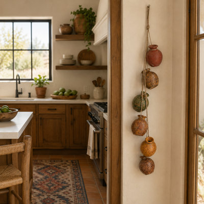 Rustic Hanging Pots