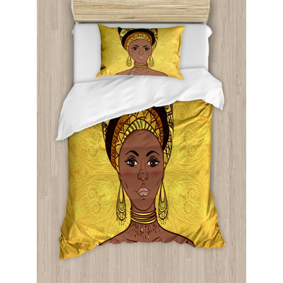 African Modern & Contemporary Polyester Duvet Cover