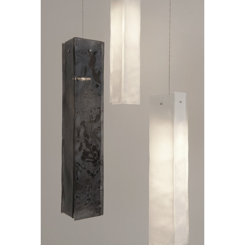 5 - Light Pendant, White/Black