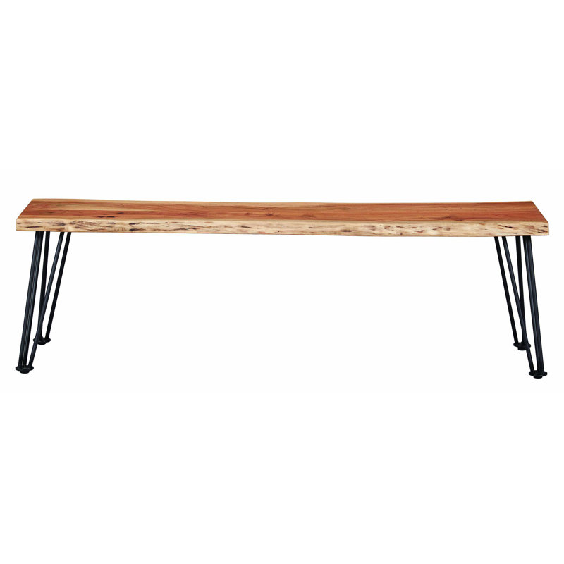 Bench, Solid Wood + Metal