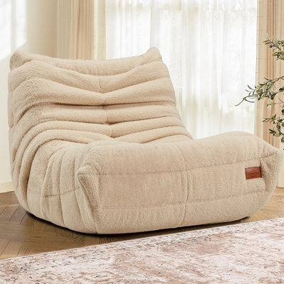 Fauteuil à billes Fauteuil à billes Grand sac à billes pour adultes Fauteuil à billes Fireside Fauteuil à billes en mousse à mémoire de forme pour la maison, l'appartement ou le lieu de jeu