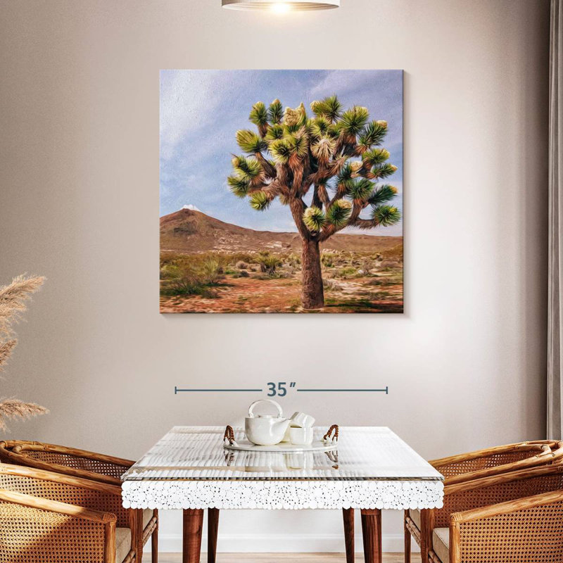 Alvord Joshua Tree In Mojave Desert, 39" H x 39" W