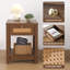 Table de chevet avec tiroir et tablette Boho-1812054886