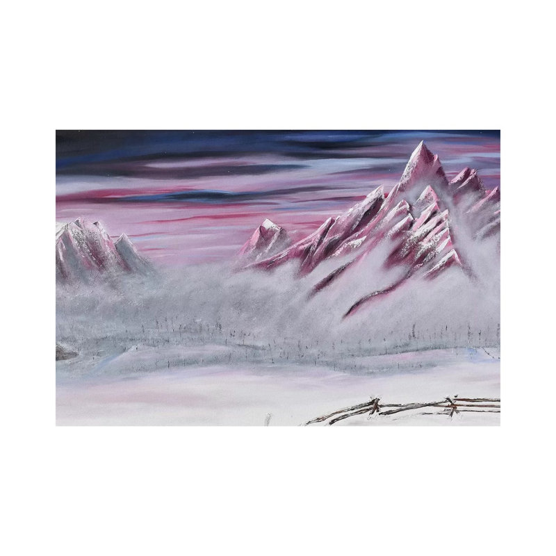 Mount by Christian Klingeler - Print on Canvas, Wrapped Canvas, 30.48cm H x 45.72cm W x 1.91cm D