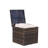 Spacious Brown Porch Storage Bin - Maximizes Your Space Weather- Box With Hinged Lid Enhances Outdoor Decor