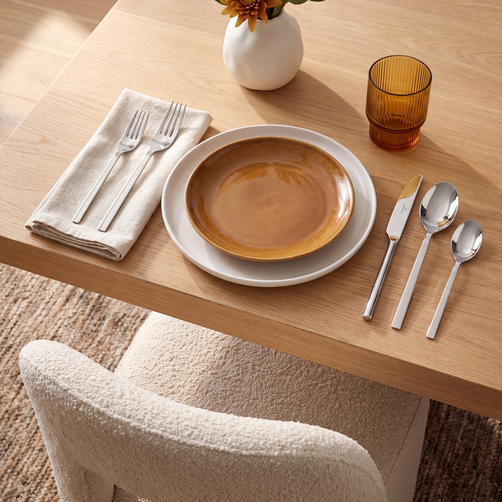 New Wave Flatware Set - Service for 1