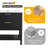 30" Single Freestanding Bathroom Vanity with Ceramic Basin Sink Top, Floor Standing Vanity With 2 Drawers And 1 Open Shelf-2003219057