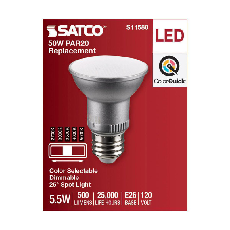 5.5 Watt Gray LED Bulb