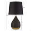 Ensemble de 2 lampes de table 2 tons-1014637692-1014637694