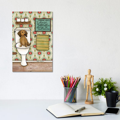 Change The Roll by Jamie Morath - Wrapped Canvas Print
