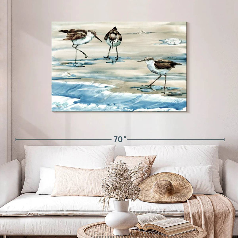 «Brampt Rockhampton Sandpipers I Light», H 30 po x l 45 po