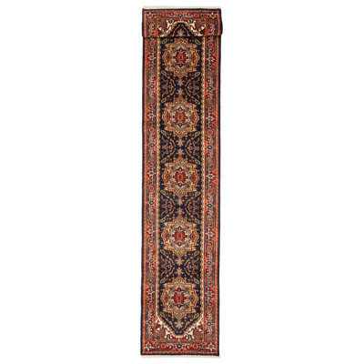 Serapi Heritage Dark Navy Rug 2'7" x 17'9"