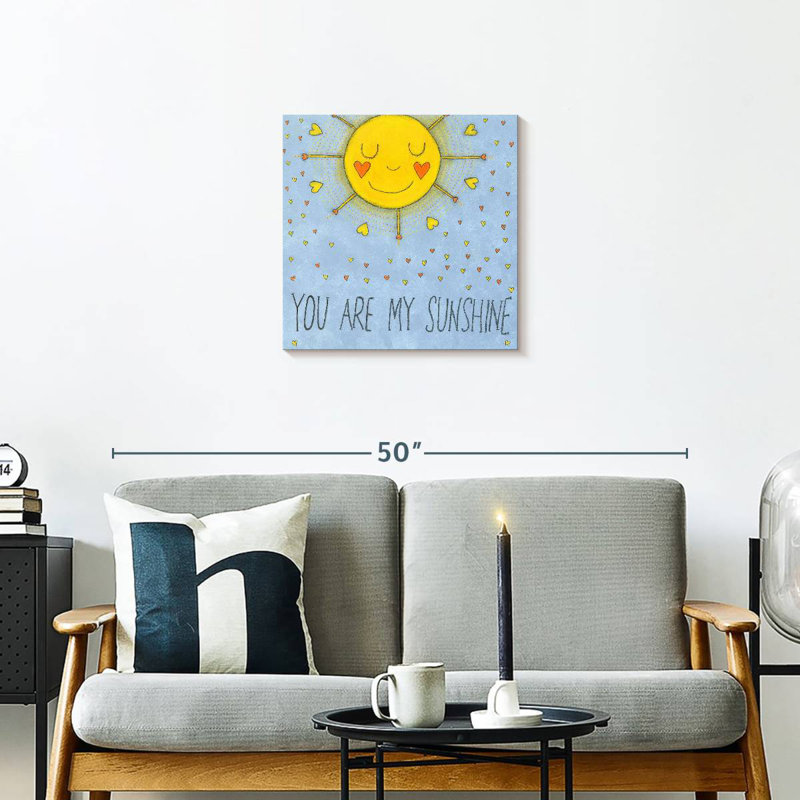Tergel You Are My Sunshine Splashy, H 20 po x l 20 po
