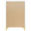 Commode blanche 5 tiroirs Chesney