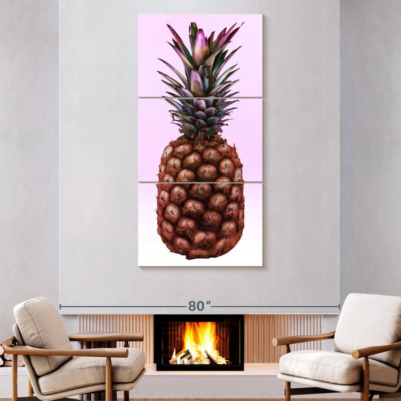 Rare Pineapple, 80" H x 39" W